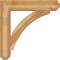 Ekena Millwork Thorton Craftsman Rough Sawn Bracket w/ Offset Brace, Western Red Cedar, 8"W x 36"D x 36"H BKT0806X36X36THR04RWR - alternate 3